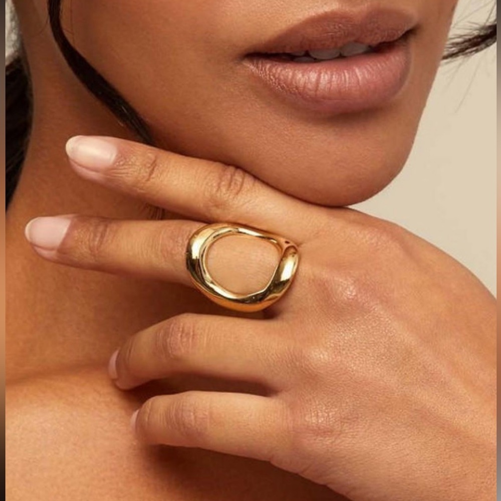 Uno de 50 The One Oval Gold Ring